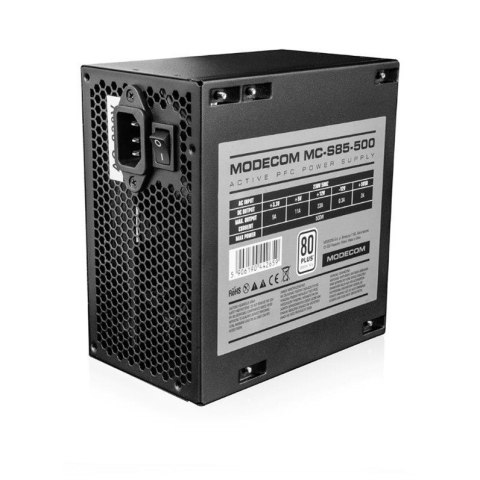 Zasilacz MODECOM MC-500-85 500W 80PLUS 12cm Aktywny PFC