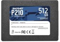 Dysk SSD Patriot P210 512GB 520 MB/s SATA III 2,5 czarny
