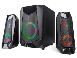 Głośniki Tracer 2.1 Hi-Cube RGB Bluetooth gamingowy zestaw multimedialny
