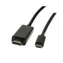 Kabel USB 3.2 Gen 1x1 USB-C do HDMI 2.0 3m czarny