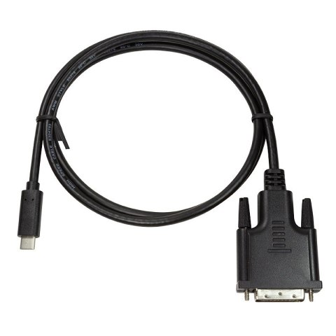 Kabel USB-C do DVI 3m wideo czarny LogiLink