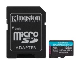 Karta pamięci microSD Kingston 128GB Canvas Go Plus 170MB/s U3 V30