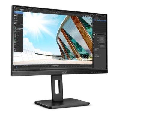 Monitor AOC 24P2Q 23.8 FHD IPS z pivot HDMI USB bezramkowy