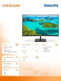Monitor Philips 241E1SCA 23.6 cali Curved VA Full HD z głośnikami HDMI