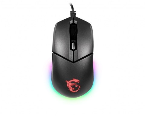 Mysz MSI Clutch GM11 przewodowa gamingowa z RGB 5000 DPI