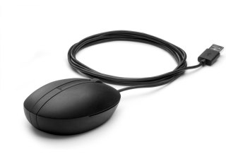 Mysz przewodowa HP Wired Desktop 320M czarna do biura praworęczna
