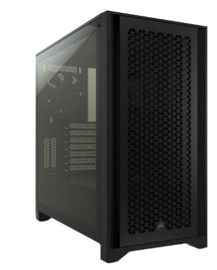 Obudowa Corsair 4000D Airflow TG czarna Mid Tower ATX wydajna