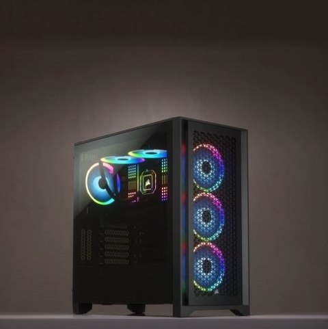 Obudowa Corsair 4000D Airflow TG czarna Mid Tower ATX wydajna