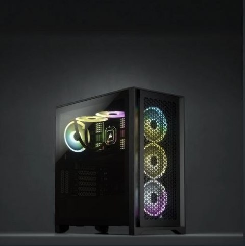 Obudowa Corsair 4000D Airflow TG czarna Mid Tower ATX wydajna