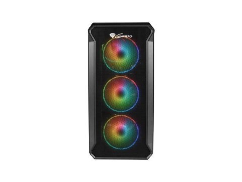 Obudowa Genesis Irid 503 V2 Micro Tower ARGB z wentylatorami USB 3.0