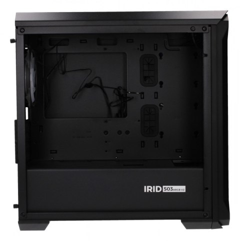 Obudowa Genesis Irid 503 V2 Micro Tower ARGB z wentylatorami USB 3.0