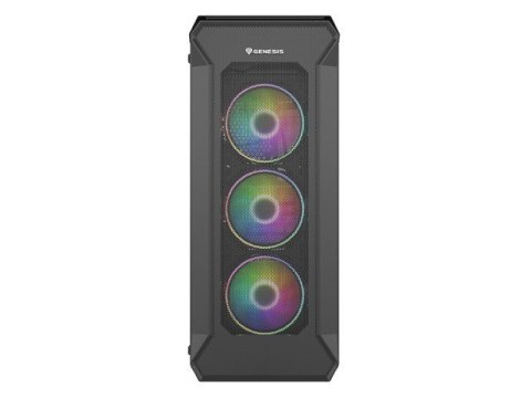 Obudowa Genesis Irid 505 V2 ARGB midi tower z oknem USB 3.0