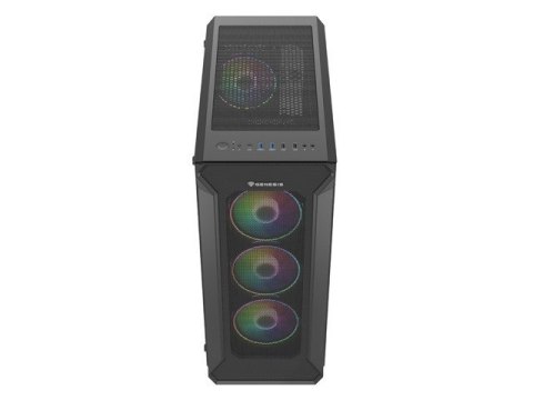 Obudowa Genesis Irid 505 V2 ARGB midi tower z oknem USB 3.0