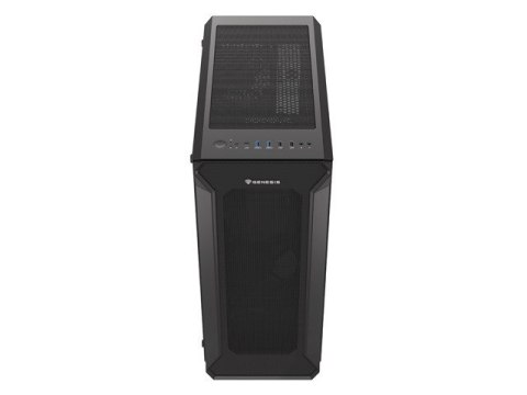 Obudowa Genesis Irid 505 V2 midi tower z hartowanym szkłem USB 3.0