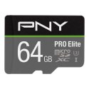 Karta pamięci PNY MicroSDXC 64GB PRO Elite 100MBs 60MBs 4K