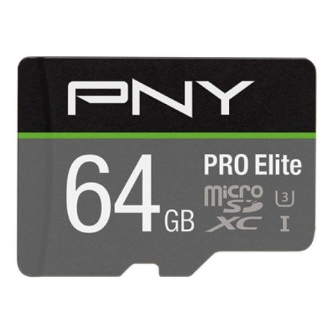 Karta pamięci PNY MicroSDXC 64GB PRO Elite 100MBs 60MBs 4K