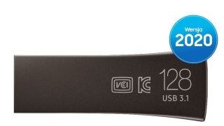 Pendrive Samsung BAR Plus 128 GB USB 3.1 tytanowy szybki