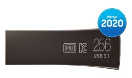 Pendrive Samsung BAR Plus 256 GB USB 3.1 tytanowy szybki i wytrzymały