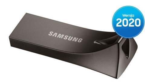 Pendrive Samsung BAR Plus USB 3.1 64 GB szybkość tytanowy