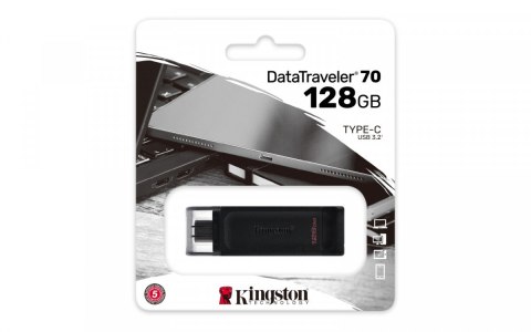 Pendrive Kingston DataTraveler 70 128GB USB-C szybki kompaktowy
