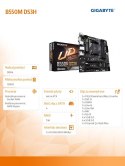 Płyta główna Gigabyte B550M DS3H AM4 mATX 4x DDR4 HDMI DVI