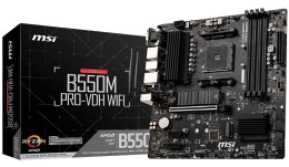 Płyta główna MSI B550M PRO-VDH WIFI mATX 4DDR4 HDMI/DP