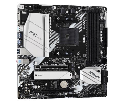 Płyta główna ASRock B550M Pro4 AM4 mATX z HDMI DDR4 4733+
