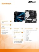 Płyta główna ASRock B550M Pro4 AM4 mATX z HDMI DDR4 4733+