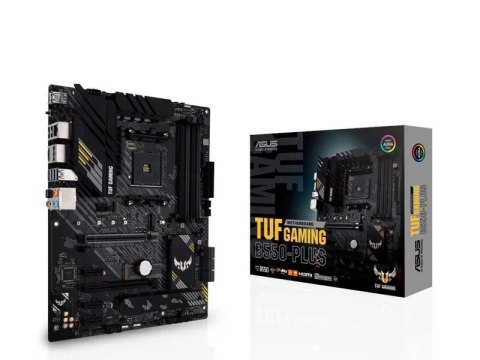 Płyta główna Asus TUF Gaming B550-Plus AM4 DDR4 ATX wydajna dla graczy