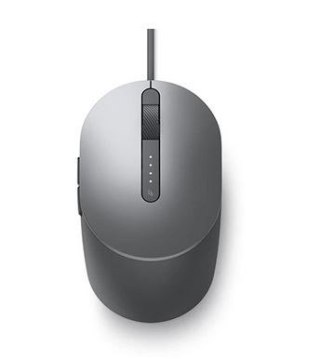 Mysz przewodowa Dell MS3220 laserowa biurowa szara 3200 DPI