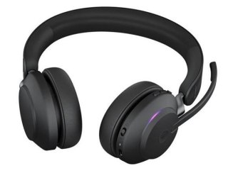 Słuchawki Jabra Evolve2 65 Link380a MS czarne stereo bezprzewodowe