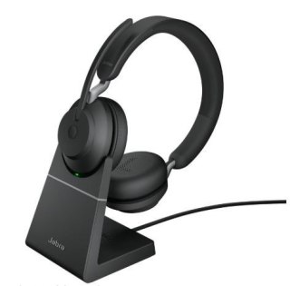 Słuchawki Jabra Evolve2 65 bluetooth stereo z redukcją hałasu czarne
