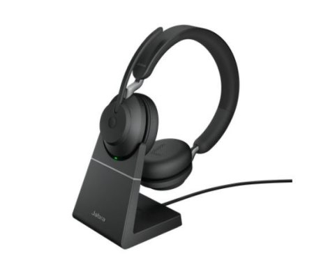 Słuchawki Jabra Evolve2 65 link 380c UC Stereo czarne profesjonalne