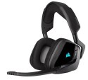 Słuchawki Corsair Void RGB Elite Wireless headset gaming dźwięk 7.1 carbon