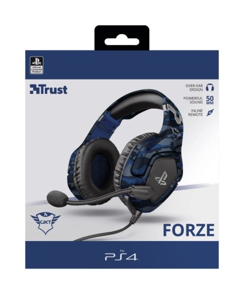 Słuchawki gamingowe Trust GXT 488 FORZE-B PS4 stereo z mikrofonem