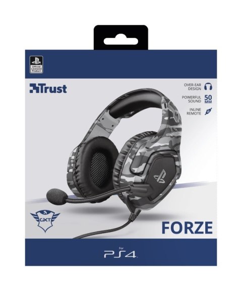 Słuchawki gamingowe Trust GXT 488 FORZE-G PS4 stereo z mikrofonem