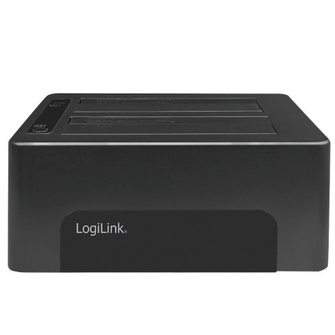 Stacja dokująca USB 3.0 LogiLink dla 2x 2.5 3.5 cala SATA HDD SDD z klonowaniem
