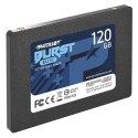 Dysk SSD Patriot Burst Elite 120GB SATA III 450MB/s czarny 2.5 nowoczesny