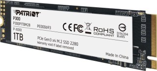 Dysk SSD Patriot P300 1TB M.2 PCIe Gen 3 wydajny szybki