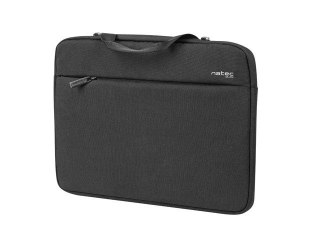 Etui Natec Clam 15.6 czarne eleganckie ochronne na laptopa