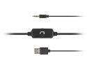 Głośniki Natec Cougar 2.0 czarne 6W RMS z systemem Bass Reflex