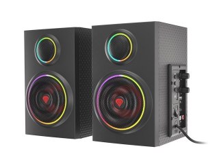 Głośniki Genesis Helium 300BT ARGB Bluetooth 2.0 gamingowe z basem
