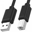 Kabel USB Unitek 2.0 AM-BM 3M czarny do drukarki