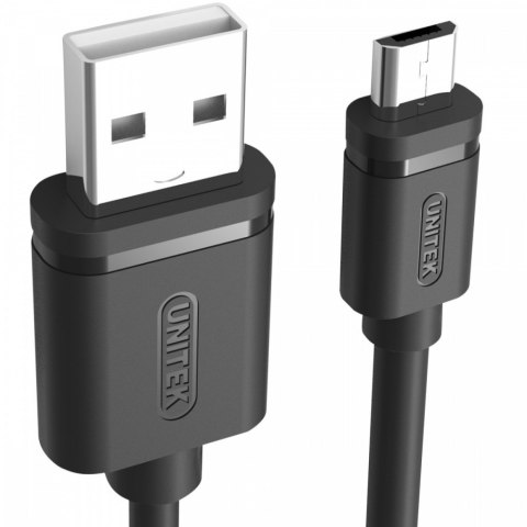 Kabel USB Unitek microUSB 2.0 2m do szybkiego ładowania i transferu danych