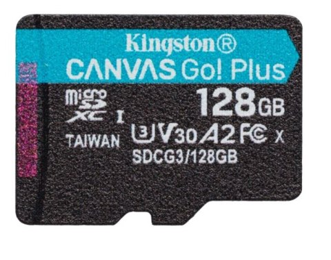 Karta microSD Kingston 128GB Canvas Go Plus 170MB/s szybka 4K