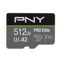 Karta pamięci PNY microSDXC Elite 512GB 100MB/s szybka