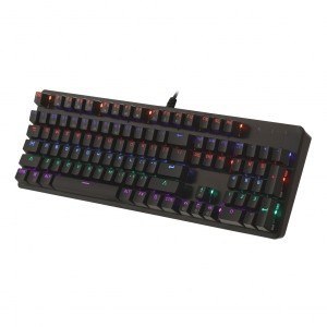 Klawiatura mechaniczna ART AK-51 podświetlana gamingowa USB czarna
