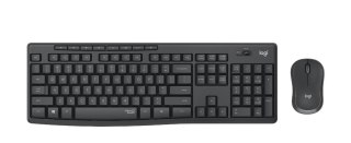 Logitech MK295 Silent Wireless Combo grafitowa klawiatura z myszką