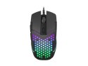 Mysz Fury Battler 6400 DPI z podświetleniem RGB dla graczy