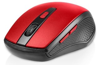Mysz Tracer Deal Red bezprzewodowa optyczna dla biura 6 przycisków